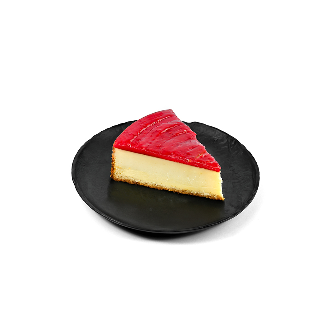Pastel de Queso con Mermelada Fresa